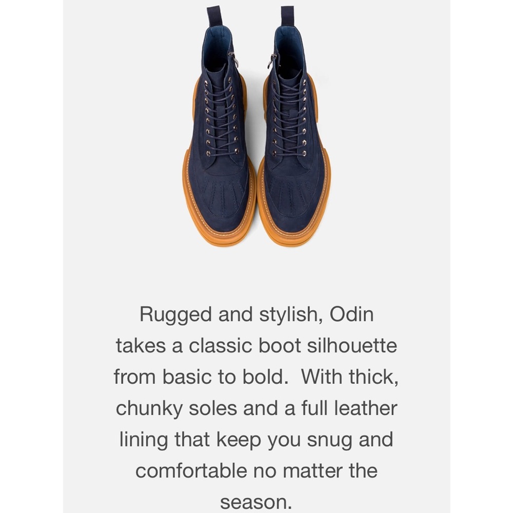 Marc Nolan Odin Combat Style Boot - Picture 10 of 11